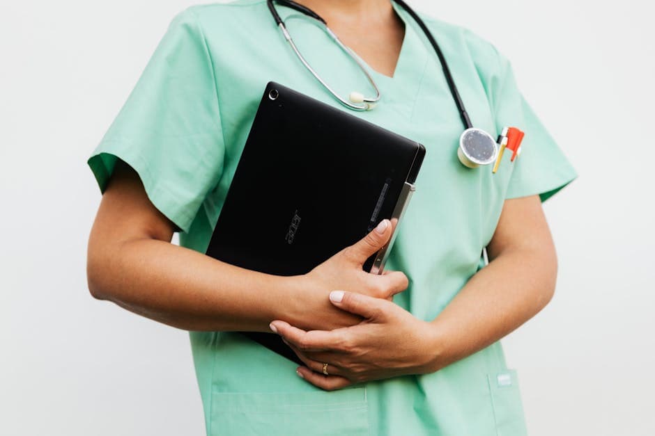 Healthcare technology using medical transcription